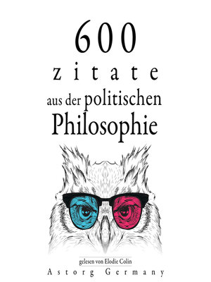 cover image of 600 Zitate aus der politischen Philosophie